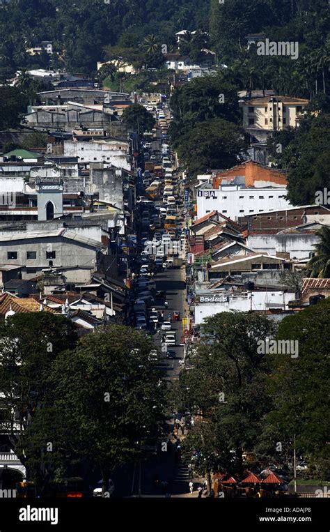 Kandy city view Stock Photo - Alamy