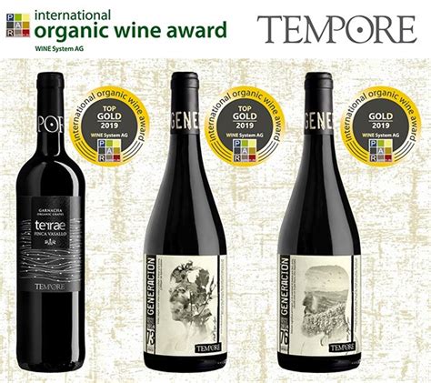 2 Top Gold Medals And 1 Gold Medal For Our Organic Wines Made Of