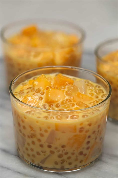 Mango Sago Recipe Recipes By Nora