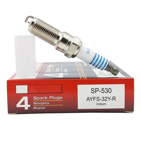 4 20 40pcs SP 530 AYFS32YR Platinum Spark Plug Fit For Ford C Max