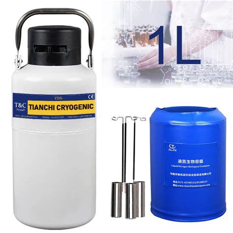 Wholesale Portable Liquid Nitrogen Tank L Dewar For Semen Storage