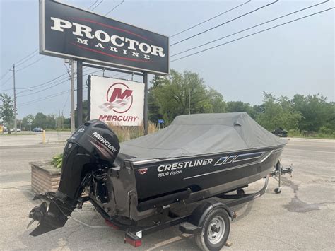 2016 Crestliner 1600 Vision Only 588hrs Brkcr1600v230801