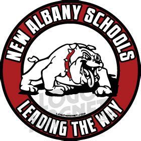 NEW-ALBANY-SCHOOL.jpg Custom Car Magnet - Logo Magnet