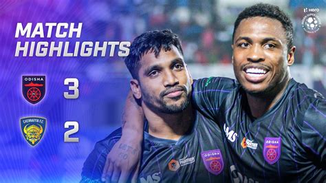 Highlights Odisha FC 3 2 Chennaiyin FC MW 8 Hero ISL 2022 23 YouTube