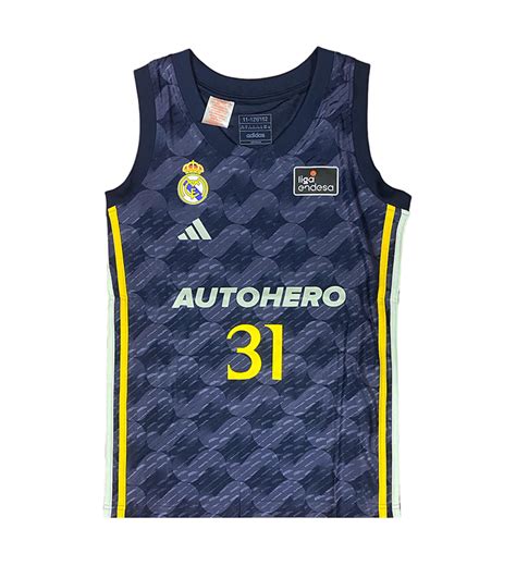 Real Madrid Camiseta Basket Niñ 2ª Equip 2023 24 31 MUSA