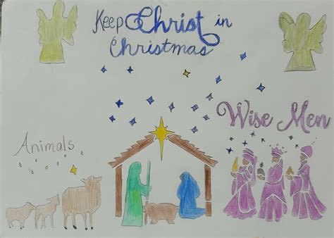 Keep Christ In Christmas Poster Contest St Helen Roman Catholic Parish