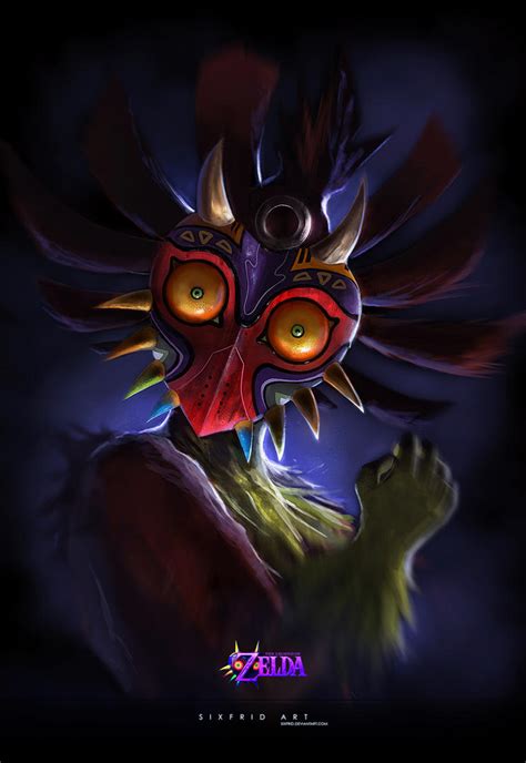 Skull Kid By Sixfrid On Deviantart