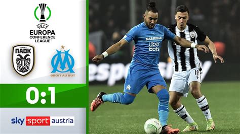 Payet Tor genügt PAOK Saloniki Olympique Marseille Highlights