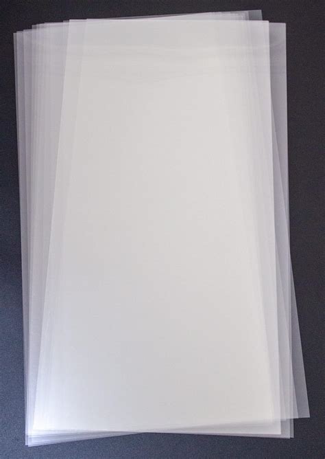 Buy Mil Blank Mylar Stencil Sheet Pcs X Inch Clear