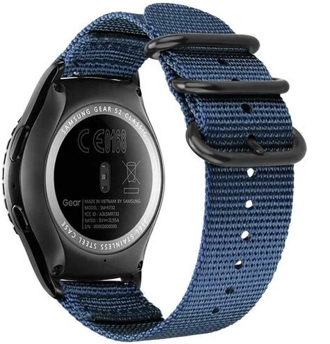 Polar Ignite Nylon Schnallenarmband Blau Smartwatcharmbaender De