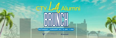 CTY LA Alumni Brunch | Johns Hopkins Events