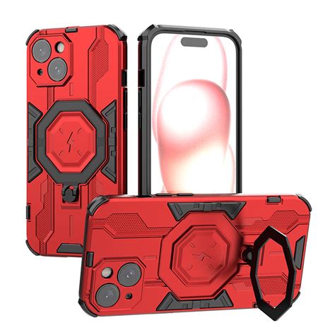 Elehold For Iphone Plus Rugged Magnetic Case Hybrid Armor Cover With