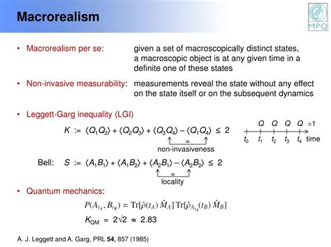 Ppt Quantum Entanglement And Macroscopic Quantum Superpositions