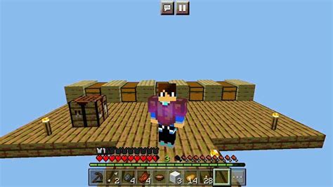 D A Sobreviviendo En Minecraft Con Un Solo Bloque One Block Youtube