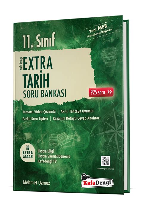 Kafa Dengi Yayınları Kafadengi Yayınları 11 sınıf Extra Tarih Soru