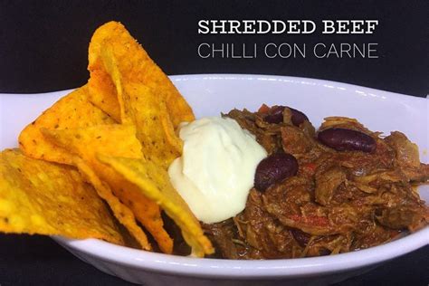 Shredded Beef Chilli Con Carne Slow Cooker Central