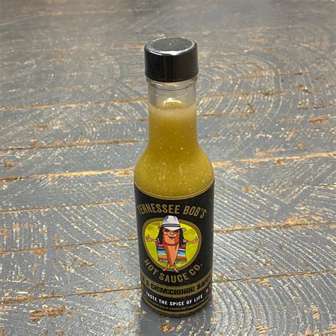 Tennessee Bob S Hot Sauce Mas Chimichurri Sauce