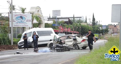 Motociclista Muere En Accidente En El Salto Tráfico Zmg