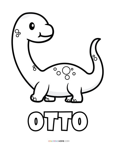 Otto Name Coloring Pages Coloring Home