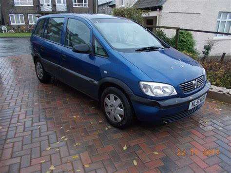 Vauxhall Zafira 16 2001 In Grange Over Sands Cumbria Gumtree