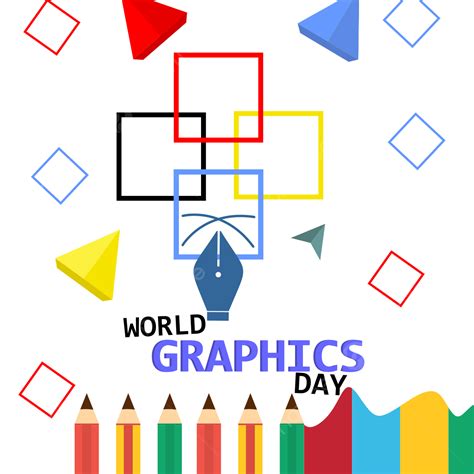 World Graphics Day Vector Png Images World Graphics Day Illustration