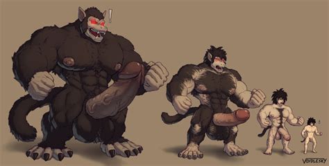 Rule 34 Absurd Res Anthro Anthro To Human Balls Big Balls Big Muscles Big Penis Brown Body