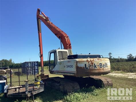 1996 Link Belt 3400 Quantum Long Reach Tracked Excavator In Maxton