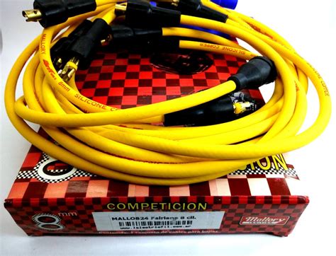 Cables Bujias Mallory Competicion Mm Ford Fairlane F V Srt