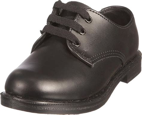 Toughees Junior Hank Black School Shoe 21110260 12 Child Uk