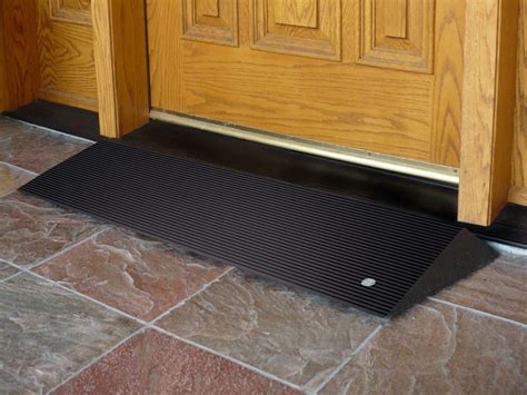 Rubber Threshold Ramps for Doorways and Sliding Doors - HandiRamp