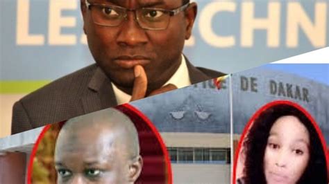 Les Propos Clairants Du Ministre Ismael Madior Fall Sur L Affaire