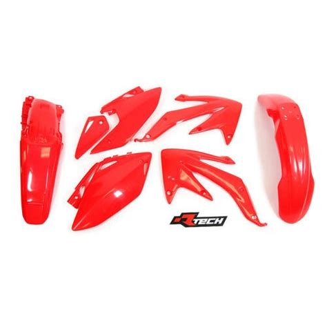 Rtech Honda All Red Limited Edition Plastic Kit CRF X 450 2008 2016