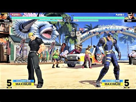 Yamazaki Vs Heidern Hardest AI KOF XV YouTube