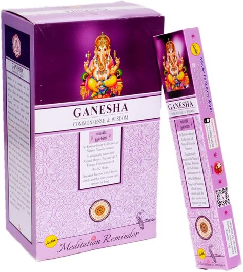 Amazon SREE VANI 12 Pack Sticks Box Ganesha Quality Premium