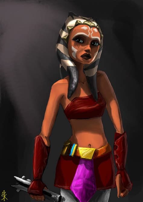 Ahsoka Standing By Montano Fausto On Deviantart