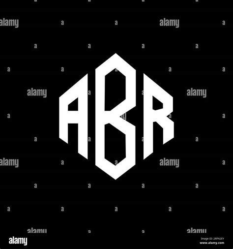 Abr Letter Logo Design With Polygon Shape Abr Polygon And Cube Shape