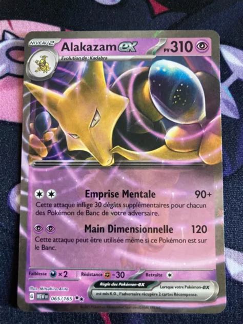 Carte Pok Mon Alakazam Ex Ecarlate Violet Ev Fr Eur