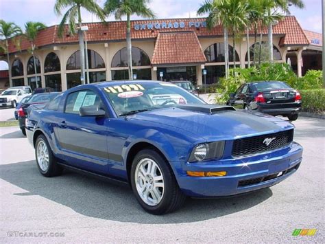 2007 Vista Blue Metallic Ford Mustang V6 Premium Coupe 27544139 Photo