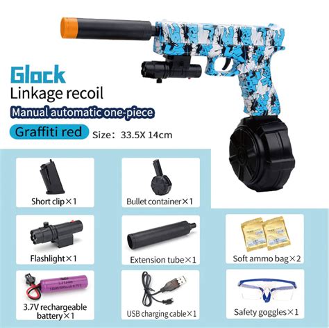 Glock Gel Blaster Auto Fast Shooting Yitoystore