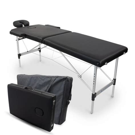 Table De Massage Pliante Aluminium Réglable Massagetafel Sac De