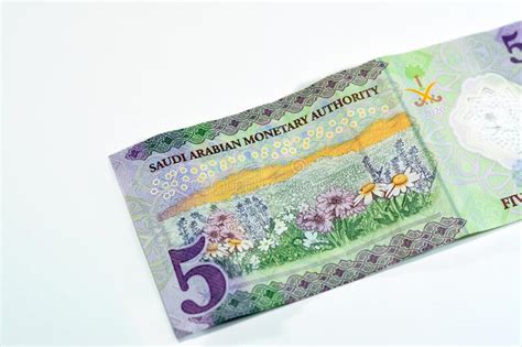 Reverse Side Of The New Polymer Sar Five Saudi Arabia Riyals Cash