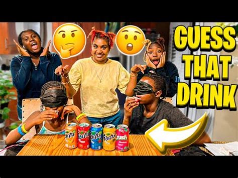 GUESS THAT DRINK CHALLENGE YouTube