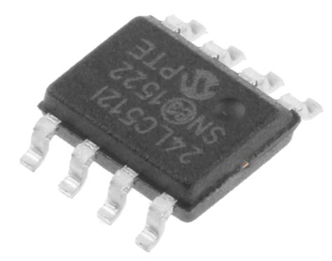 24LC512 I SN Microchip Memoria EEPROM Serie 24LC512 I SN Microchip