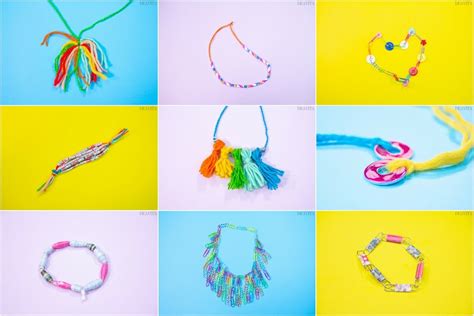 11 DIY Jewelry craft ideas for kids – how to make necklaces and bracelets