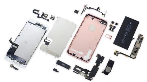 An Exploded View Of The Iphone 7 Plus After Ifixit S Expert Teardown Iphone Battery Iphones