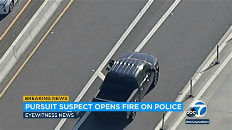 California Police Chase Today Armed Carjacking Suspect Leads Police On Dangerous Chase On