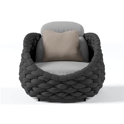 Free Shipping On Tatta Modern Outdoor Sofa Chair Woven Rope Armchair