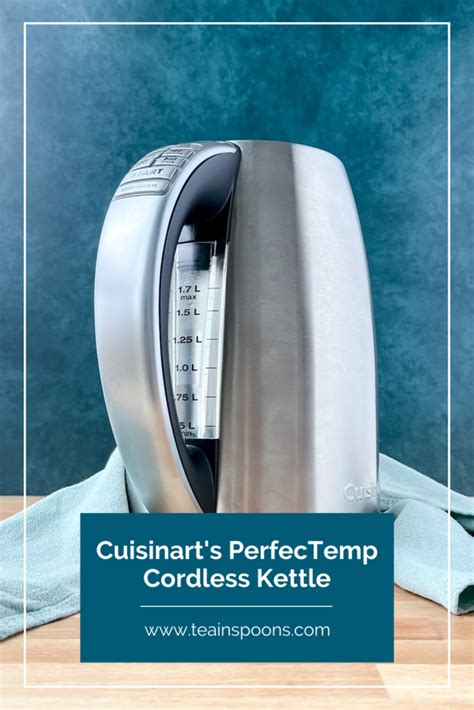 Cuisinart S Perfectemp Cordless Electric Programmable Kettle Kettle