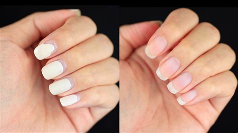 Damage Free Way To Remove Gel Nails At Home YouTube