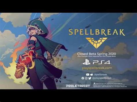 Spellbreak Ps Gameplay Trailer State Of Play Youtube